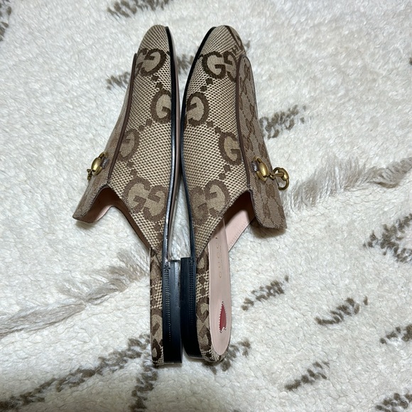 Gucci Princetown Maxi GG Loafer Mule - Picture 6 of 16